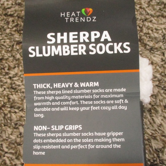 Heat Trendz Steve Madden Socks Bundle Variety 4 Pack Womens 5-10 Sherpa Slumber - Picture 10 of 11